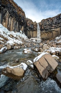 Svartifoss Waterfall