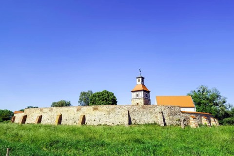 Castle Walternienburg at Zerbst/Anhalt