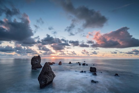 Rock in the sea
