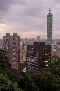 Skyline with Taipei 101 Tower