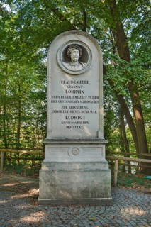 Memorial stone for Claude Gelee