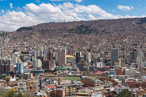 View of the city