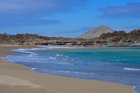 Fishing village Caleta Pan de Azucar