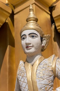 Nat spirit statue at Shwedagon Pagoda