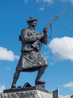 Scottish Black Watch soldier