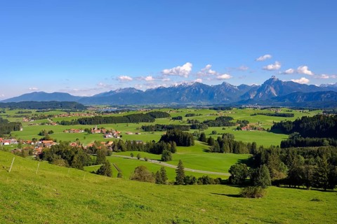View from Schlossberg near Eisenberg