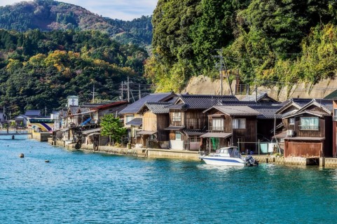 Fishing village by the sea