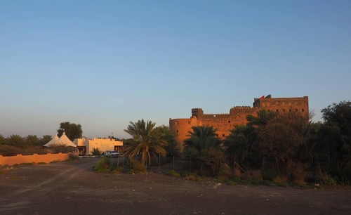 Jabrin Castle in the Evening Light