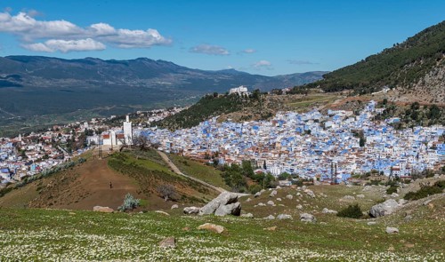 View on Chefchaouen
