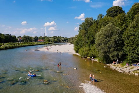 Isar at Flaucher