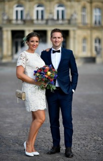 Bridal couple