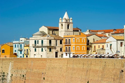 San Basso fortification wall and cathedral