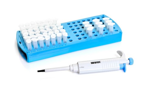 Pipette and Eppendorf Tubes