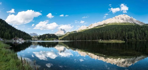 Lake Misurina with Three Peaks