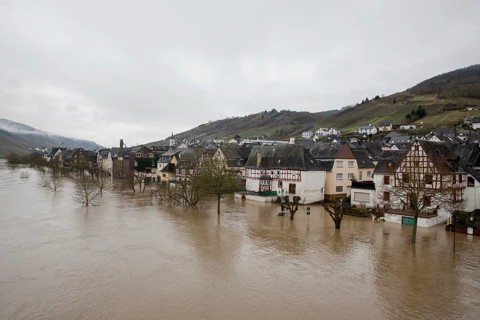 Floods on the Moselle