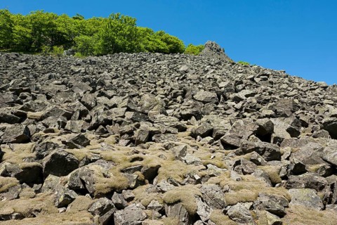 Block heap at Milseburg mountain