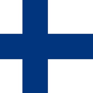 Official national flag of Finland