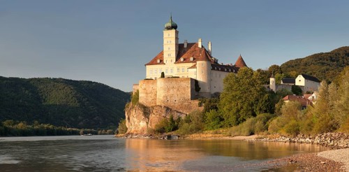 Schonbuhel Castle on the Danube River