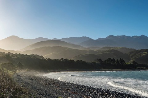 Kaikoura beach