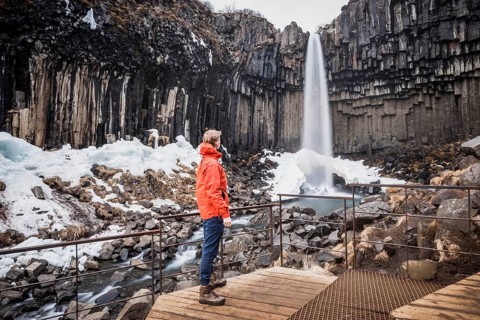 Svartifoss Waterfall
