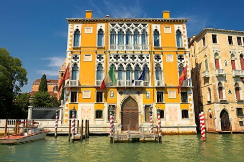 Palazzo Cavalli-Franchetti on the Grand Canal