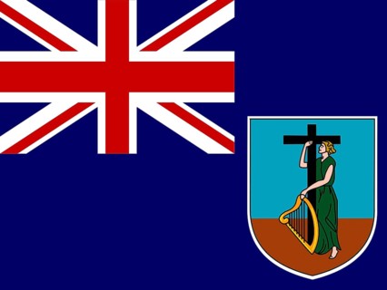 Official national flag of Montserrat