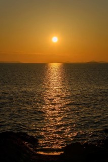 Sunset near Primosten