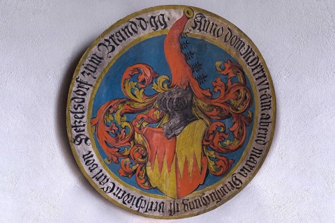 Coat of arms of the Franconian noble family Hetzelsdorf from the 14th and 15th century