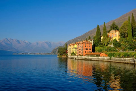 Houses by the lake