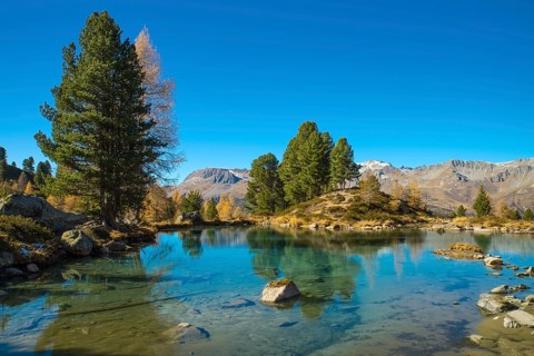 Berglisee in the Samnaungruppe