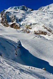 Skiing area Saas-Fee