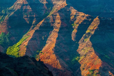 Overlook over the Waimea canyon