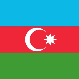 Official national flag of Azerbaijan