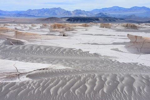 Moonscape of the Campo de Piedra Pomez