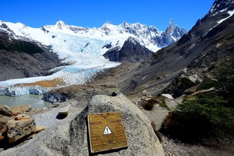 View of Cerro Torre and Cerro Adela