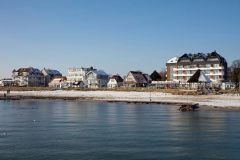 Baltic Sea coast in winter