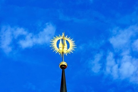 Spire of the gender house Goldener Turm