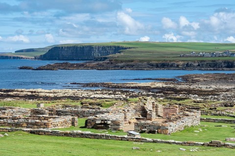 Settlement remains from an 11th century monastery