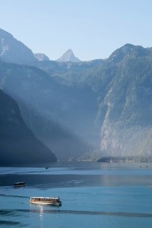 Excursion ship on Lake Konigssee