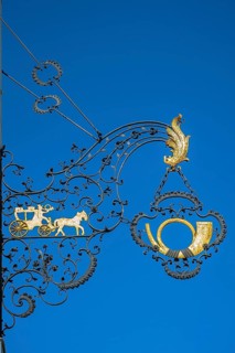 Nasenschild an Gasthof Alte Post