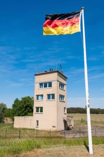 Former border tower of the GDR