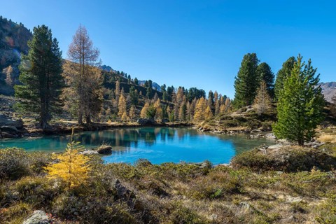 Berglisee in the Samnaungruppe