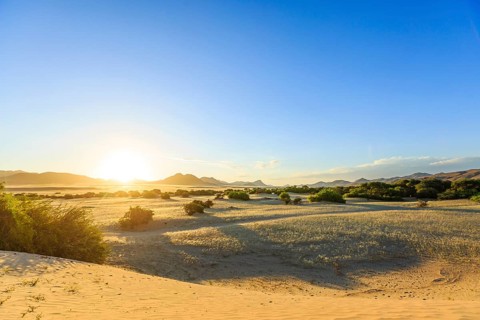 Sunset at Purros