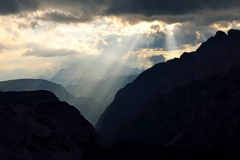Mountain silhuette