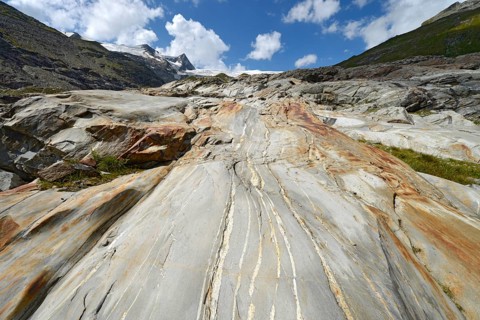 Glacier section below the Schlattenkees glacier