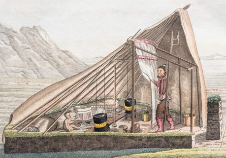 Summer tent of the Greenlanders