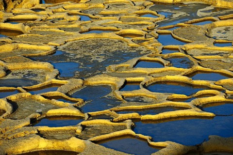 Gozo salt pans