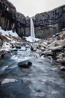 Svartifoss Waterfall