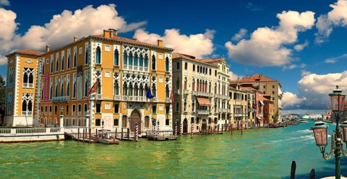 Grand Canal with Palazzo Cavalli-Franchetti
