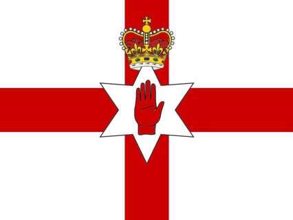 Official national flag of Northern Ireland